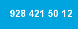 928 421 50 12